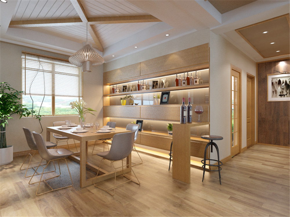 龍湖九里晴川-現(xiàn)代簡約-臥室設(shè)計效果圖