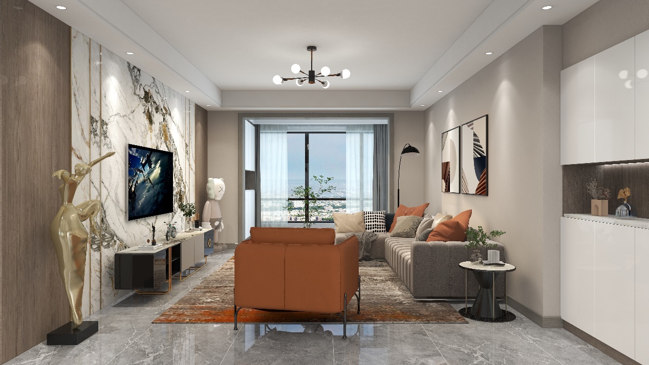 龍湖九里晴川-現(xiàn)代簡約-臥室設(shè)計(jì)效果圖