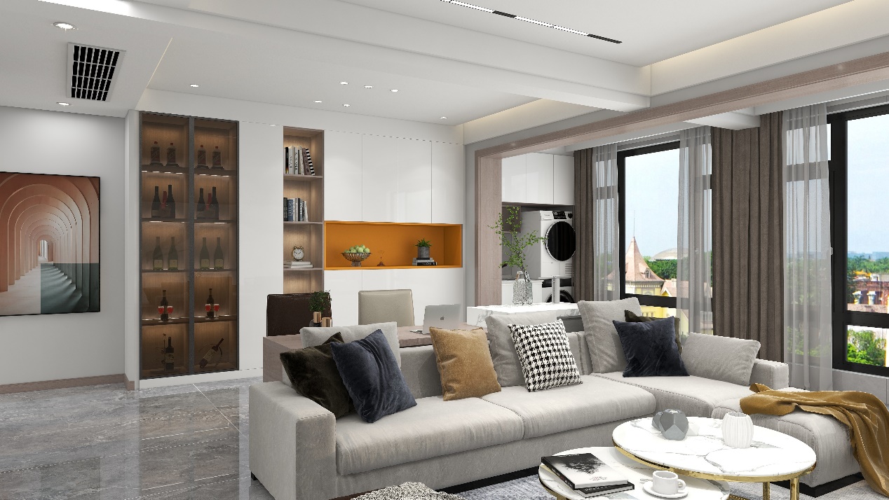 龍湖九里晴川-現(xiàn)代簡(jiǎn)約-臥室設(shè)計(jì)效果圖