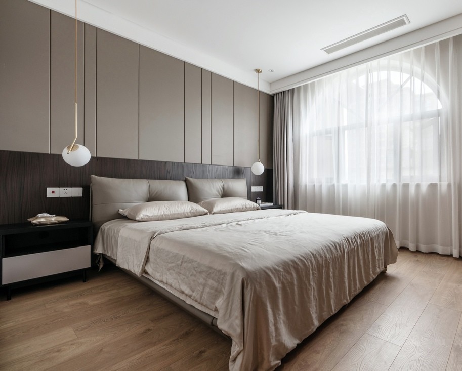 龍湖九里晴川-現(xiàn)代簡約-臥室設(shè)計效果圖