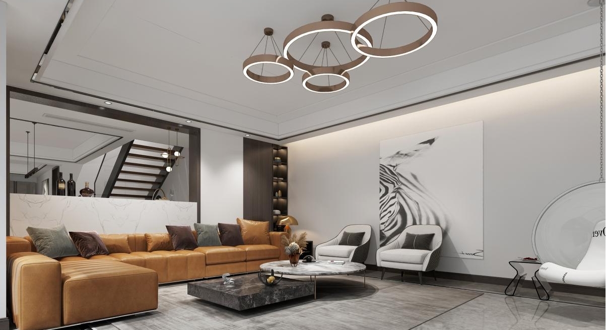 龍湖九里晴川-現(xiàn)代簡約-臥室設計效果圖